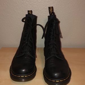 black doc martens